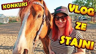 VLOG ZE STAJNI 🐎 PIERWSZA JAZDA BRATA 😲 KONKURS [upl. by Katinka]