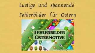 Fehler und Ausmalbilder für Ostern [upl. by Tsui]