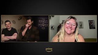 Robert Aramayo and Benjamin Walker on the shocking end of Rings of Power season 2 [upl. by Piks]