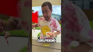 Girlfriend vs Boyfriend Bubble Battle The Twist Ending Will Shock You shorts [upl. by Bosson]