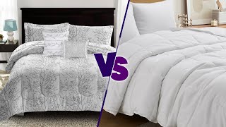 Microfiber vs Polyester Comforter Comparison  Which One is the Better Choice [upl. by Nrubyar]