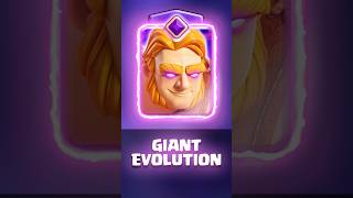 Giant Evo👊🏼🔥 clashroyale [upl. by Eeresid]