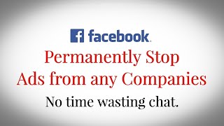 2022 How to Permanently Stop Facebook Ads Block Adverts from any Advertiser Forever [upl. by Dominy712]