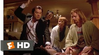 A Shot of Adrenaline  Pulp Fiction 612 Movie CLIP 1994 HD [upl. by Molloy]