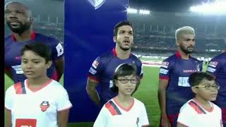 Sampad In Ss  ISL Match ⚽🥅 Atk Vs Goa 🥅⚽ National Anthem Time 🙏🕴️💕 28112018 [upl. by Airel]