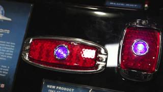 SEMA 2014  United Pacific has Joined the Classic Blue Dot and LED Technology In One [upl. by Gnidleif157]