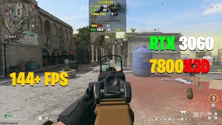 7800X3D amp RTX 3060  Warzone 3  Competitive Settings [upl. by Sirref689]