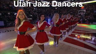 Utah Jazz Dancers  NBA Dancers  12252021 dance performance  Jazz vs Mavericks [upl. by Alikam]