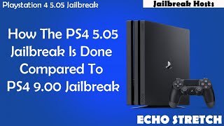 How The PS4 505 Jailbreak Is Done Compared To PS4 900 Jailbreak [upl. by Oicafinob]