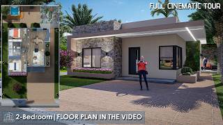 Modern House Design with Stunning Interior Decor  Cinematic Home Tour [upl. by Schiffman244]