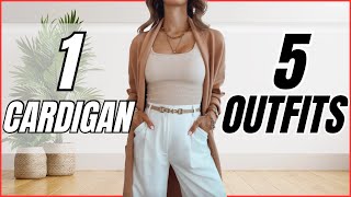 How to Style a Cardigan [upl. by Minica]