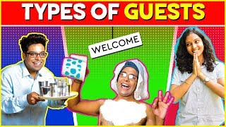 Types of GUESTS  The HalfTicket Shows [upl. by Elocel473]