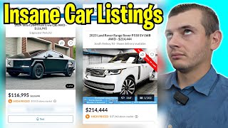 21 Minutes of INSANE Car Prices amp Listings [upl. by Anelrac]