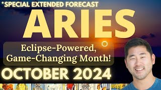 Aries October 2024  THIS IS IT Your Most Pivotal Life Changing Month Of 2024 Tarot Horoscope [upl. by Sisely]