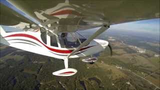 A short morning flight in the Zenith CH 750 Cruzer [upl. by Haroldson]