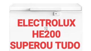 Freezer Electrolux horizontal HE200 [upl. by Nimad822]