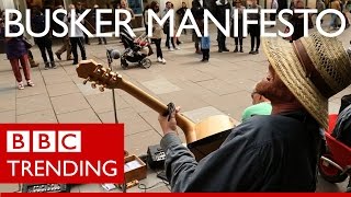 Buskers quotMillionaires songquot is surprise UK election hit  Phat Bollard  BBC Trending [upl. by Gloria]