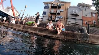 Salford Quay Swim [upl. by Airreis]