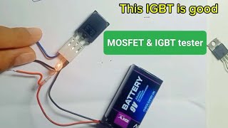 MOSFET and IGBT tester [upl. by Gabrielli]