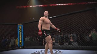 Fedor Emelianenko vs Bob Sapp EA MMA [upl. by Eissirc]