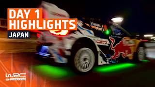 Day 1 Highlights  WRC FORUM8 Rally Japan 2024 [upl. by Finley64]