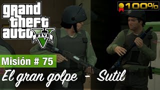 GTA V  Dom  Estranhos amp Doidos  Risco Incalculável Detonado 100 Ouro [upl. by Ibrad]