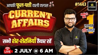 02 July 2024 Current Affairs  Current Affairs Today  1443  Kumar Gaurav Sir [upl. by Dlanor]