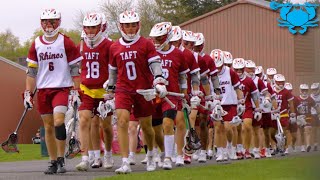 Highlights 5 Taft vs Deerfield  2023 High School Lacrosse [upl. by Otecina]