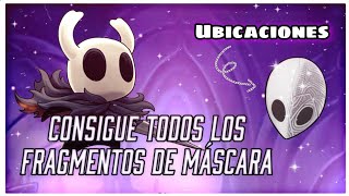 Descubre dónde encontrar TODOS los FRAGMENTOS DE MÁSCARA en Hollow Knight Guia 112 [upl. by Griz]