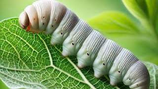 VichitraHow is the silk worm born How is silk made LIFECYCLE OF SILKWORM [upl. by Gelman]