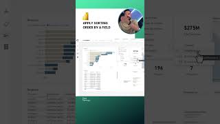 Sorting trick in Power BI you need to know about ✌🏼 [upl. by Nirro]