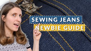 Sewing Jeans The Ultimate Beginners Guide [upl. by Gnoc881]