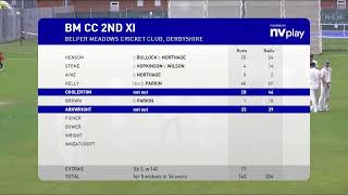 Belper Meadows 2XI vs Denby 2XI [upl. by Todd326]