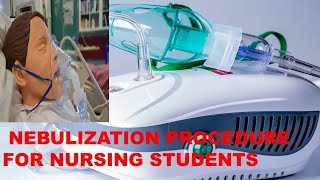 Nebulization Procedure  Nebulization procedure in Hindi  Nebulization procedure in nursing [upl. by Pleione]