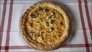 Quiche aux légumes verts et viande des grisons 87 [upl. by Richella509]