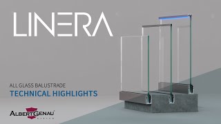 Glass Balustrade Technical Highlights  Linera [upl. by Reinnej]