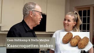 Kaascroquetten maken met Cees amp Stella [upl. by Lux]