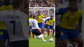 David Beckham’s game winning free kick England vs Ecuador [upl. by Zetniuq]