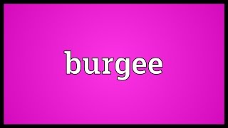 Burgee Meaning [upl. by Halstead]