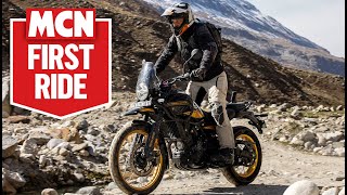 The all new Himalayan 450 marks a new era for Royal Enfield  MCN Review [upl. by Norton]