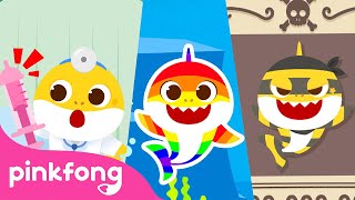 Baby Shark BEST Cartoon Episodes 2hr  Compilation  Story and Song for Kids  Pinkfong Baby Shark [upl. by Oswald]