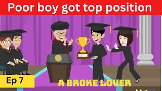 A broke lover part 7  English story  Learn English  English animation  Talk It Easy [upl. by Ryhpez]