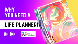 Erin Condren Life Planner 20232024 Setup [upl. by Helyn]