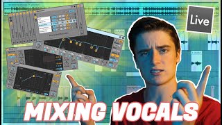 How to Mix Vocals Ableton Stock Audio Effects [upl. by Sutniuq]