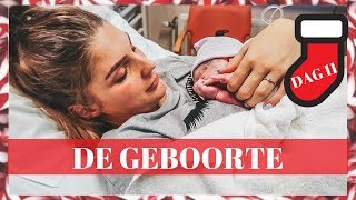 DE BEVALLING👶🏻 ❤️ VLOGMASDAG 11 [upl. by Atinihs]