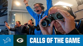 Calls of the Game Detroit defeats Green Bay on a gamewinning field goal  Lions vs Packers [upl. by Neellok]