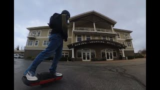 EWheelers of MidMichigan Gladwin hotel parking lot ride 31624 [upl. by Roland]