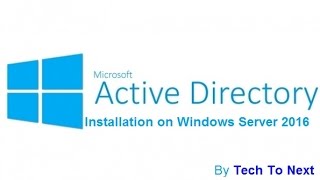 How to Install Active Directory and DNS server on Windows Server 2016  AD 2016  windows 2016 ADDS [upl. by Selinski338]