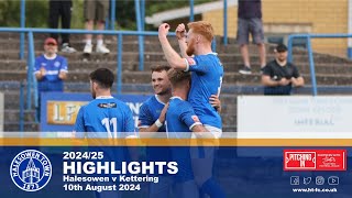 HIGHLIGHTS  Halesowen v Kettering 100824 [upl. by Eiramlehcar]