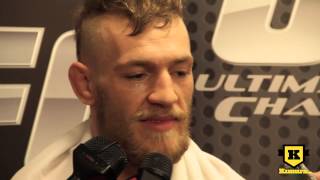 UFC Stockholm 2013 Conor McGregor Postfight interview [upl. by Walcoff]